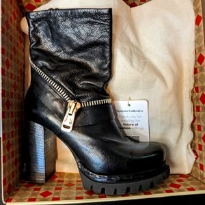 A.S.98 Black Nero boots